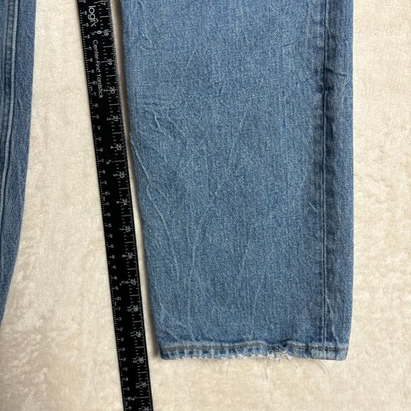 Abercrombie & Fitch Womens 90s Straight Ultra High Rise Demin Jeans Size 29/8R - Picture 14 of 16